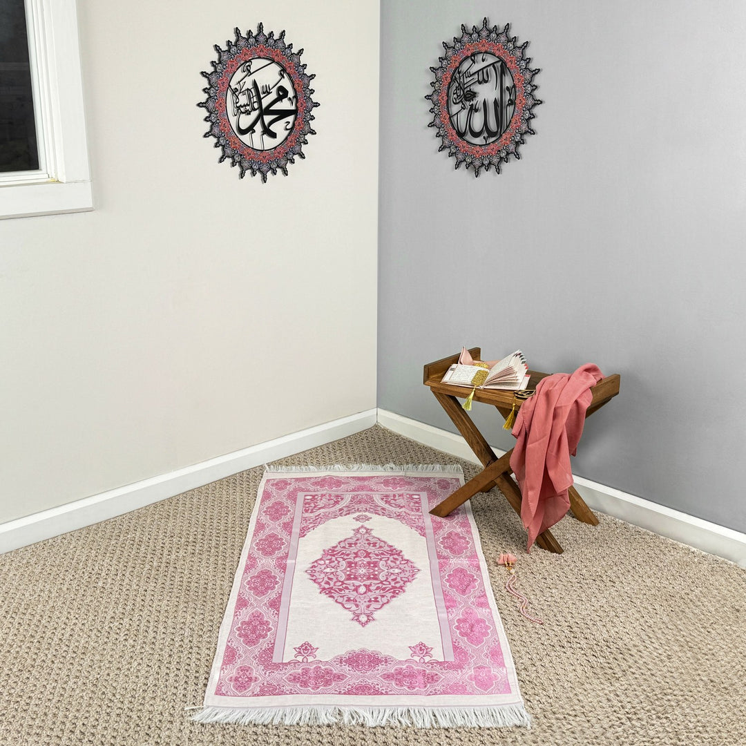 gul-renkli-namaz-aksesuarlari-ve-seccade-seti-islami-hediye-ramazan-icin-ideal-islamicwallart
