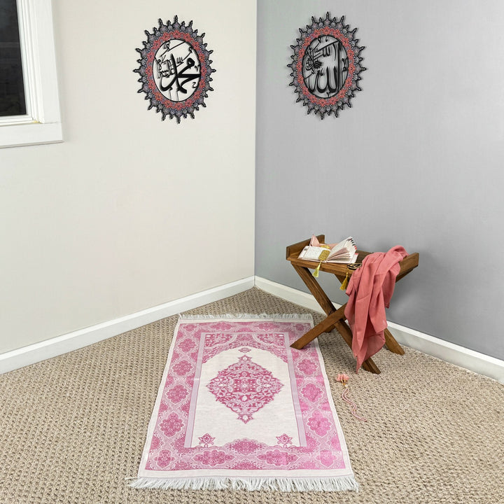 gul-renkli-namaz-aksesuarlari-ve-seccade-seti-islami-hediye-ramazan-icin-ideal-islamicwallart