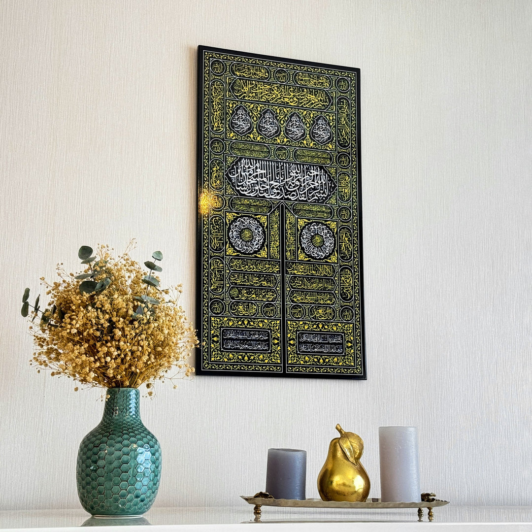 Kabe Kapısı UV Baskılı Ahşap Duvar Dekoru