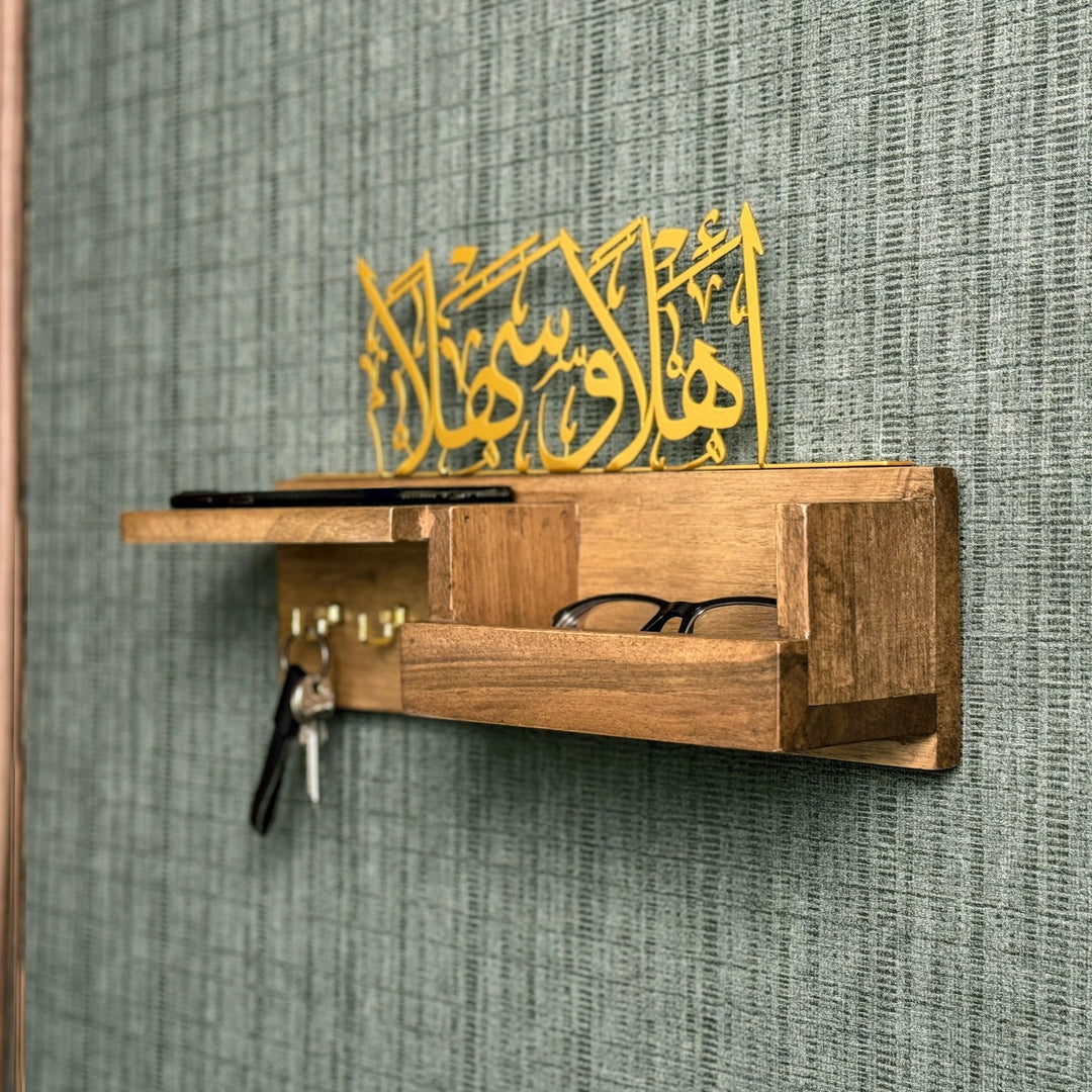 ahsap-anahtarlik-ev-icin-arapca-ehlen-ve-sehlen-yazili-ev-dekoru-ile-uyumlu-sik-bir-gorunum-islamicwallart