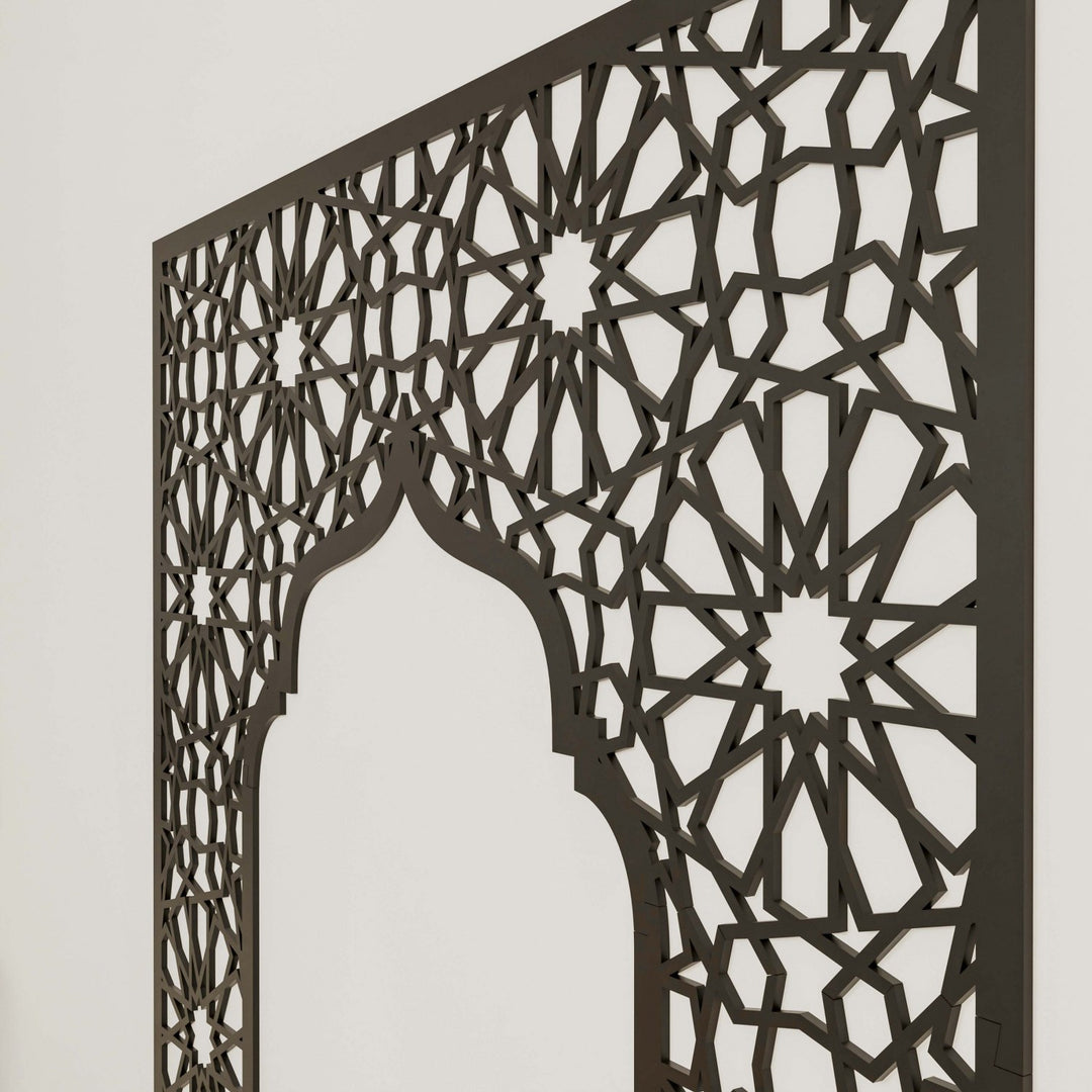 el-isi-ahsap-mihrap-islami-ev-dekoru-ibadet-kosesi-islamicwallarttr