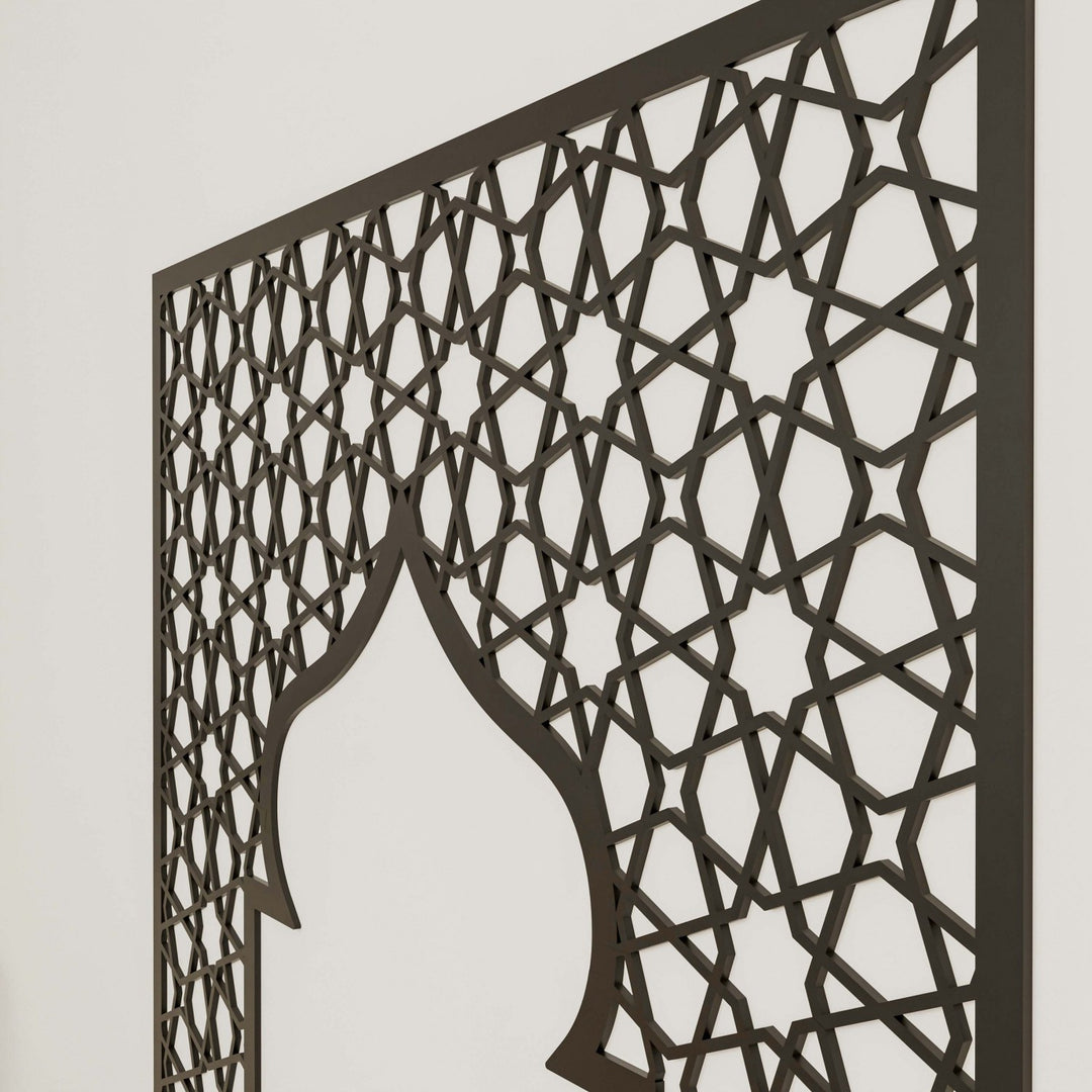 ozel-tasarim-ahsap-mihrap-geometrik-islami-duvar-sanati-islamicwallarttr