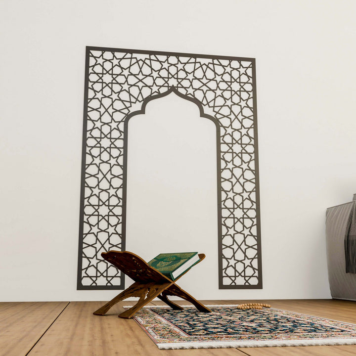 minimalist-ahsap-mihrap-modern-namaz-odasi-dekor-islamicwallarttr