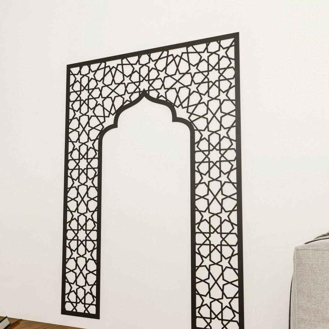 islami-duvar-dekoru-ahsap-mihrap-namaz-kosesi-ev-ibadet-alani-islamicwallarttr