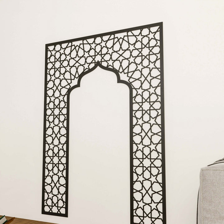 islami-duvar-dekoru-ahsap-mihrap-namaz-kosesi-ev-ibadet-alani-islamicwallarttr