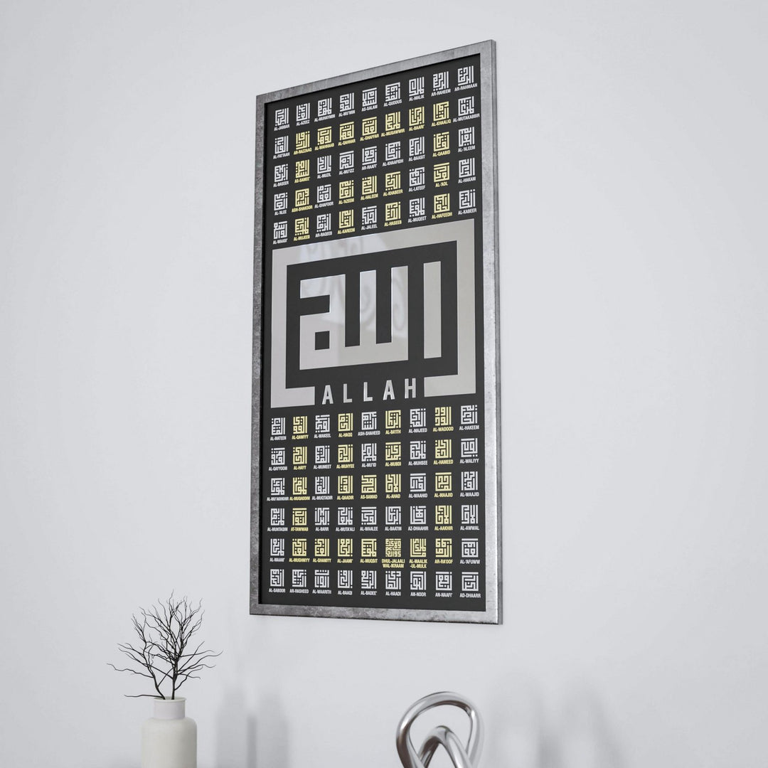 esmaul-husna-tablo-99-esma-kufi-hat-ahsap-tasarim-islamicwallarttr