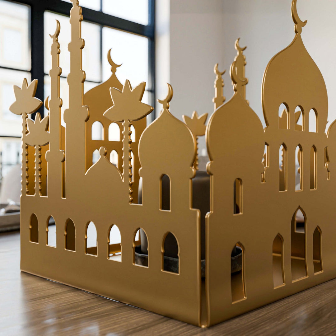 sofralar-icin-altin-renkli-metal-islami-dekor-altin-metal-mumluk-hediye-fikri-islamicwallarttr