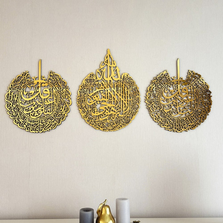 ayetel-kursi-felak-nas-sureleri-uclu-set-akrilik-tablo-el-yapimi-islami-duvar-susu-islamicwallart