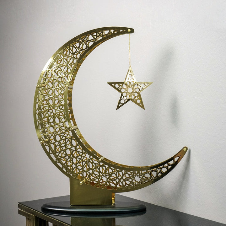 ramazan-icin-ozel-hilal-yildiz-metal-duvar-sanati-islami-ev-dekorasyonu-islamicwallart