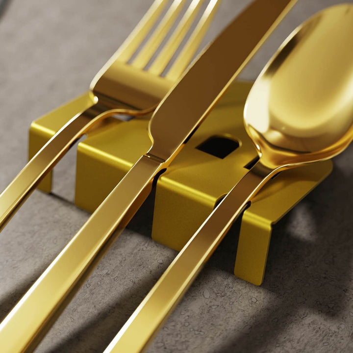 Metal Çatal Bıçak Tutucu – Minimalist Kubbe Tasarım Sofra Aksesuarı