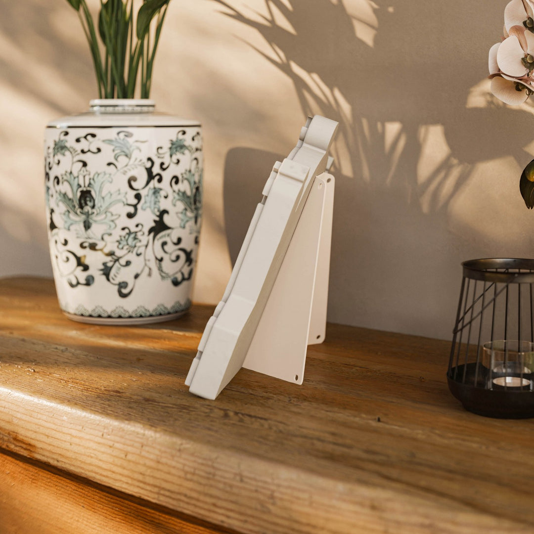 Kelime-i Tevhid Yazılı Cami Formlu Kufi Hat Masa Üstü Taş Dekor