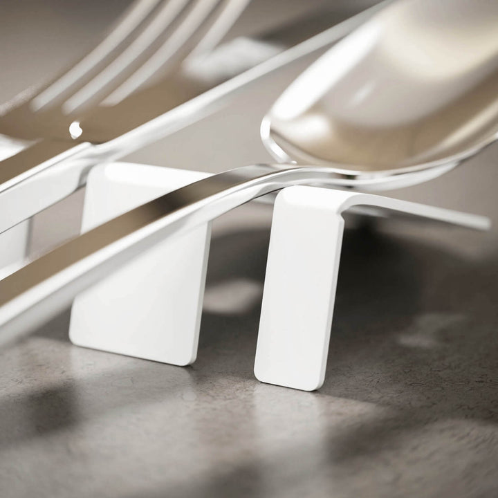 Metal Çatal Bıçak Tutucu – Minimalist Kubbe Tasarım Sofra Aksesuarı