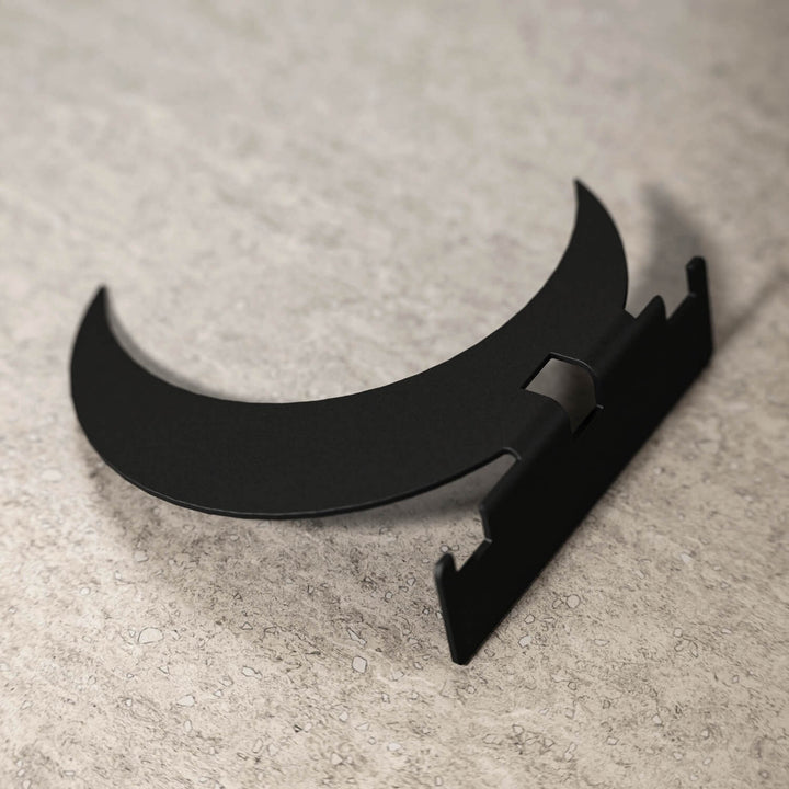 Metal Çatal Bıçak Tutucu – Ramazan Hilali Tasarımlı Sofra Aksesuarı