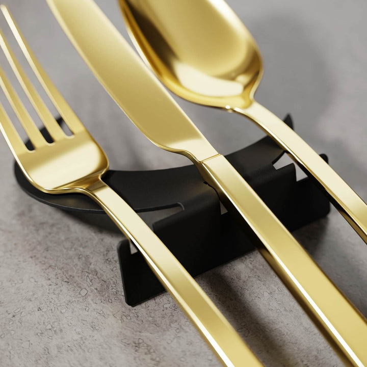 Metal Çatal Bıçak Tutucu – Ramazan Hilali Tasarımlı Sofra Aksesuarı