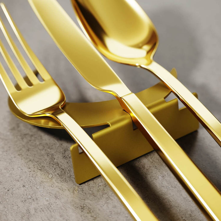 Metal Çatal Bıçak Tutucu – Ramazan Hilali Tasarımlı Sofra Aksesuarı