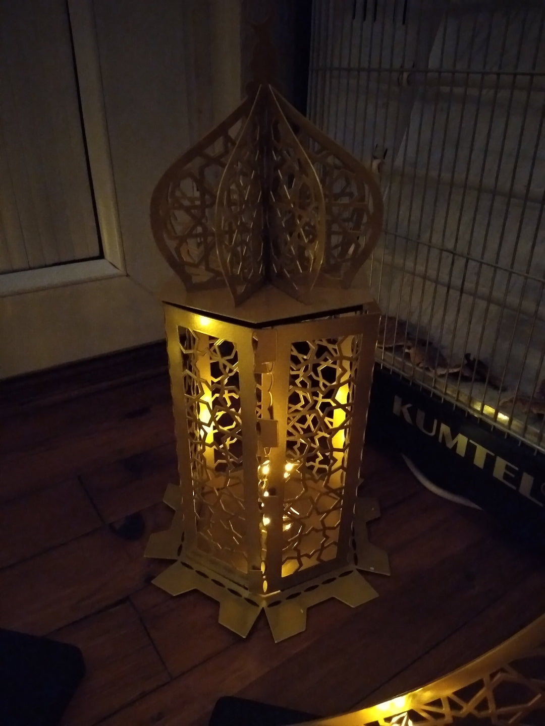 Ramazan Kandili Metal Dekor - Ramazan Konsepti & İslami Hediye - müşteri fotoğrafı