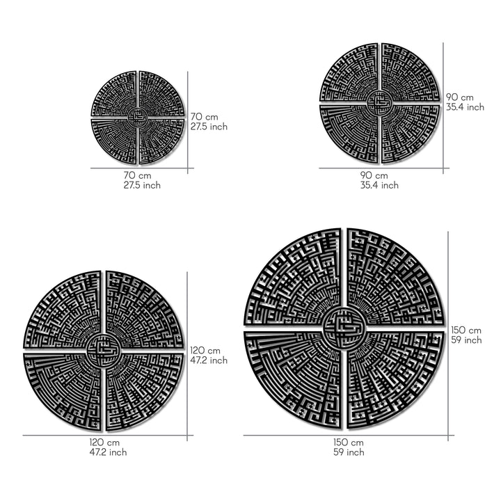 dairesel-4-kul-kafirun-ihlas-felak-nas-sureleri-5-parcali-kufi-hatli-ahsap-akrilik-tablo-el-yapimi-islamicwallart