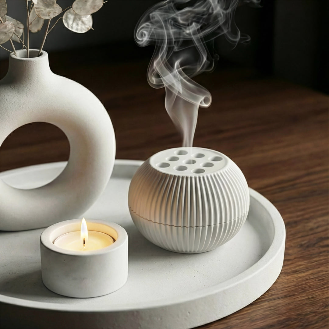 beyaz kure buhurdanlik estetik ve fonksiyonelligi bir araya getiriyor islamicwallarttr