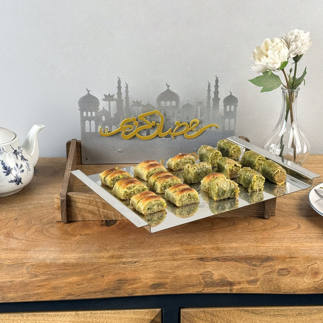 ramazan servis tepsisi pratik kullanima ve estetik gorunume sahip islamicwallarttr