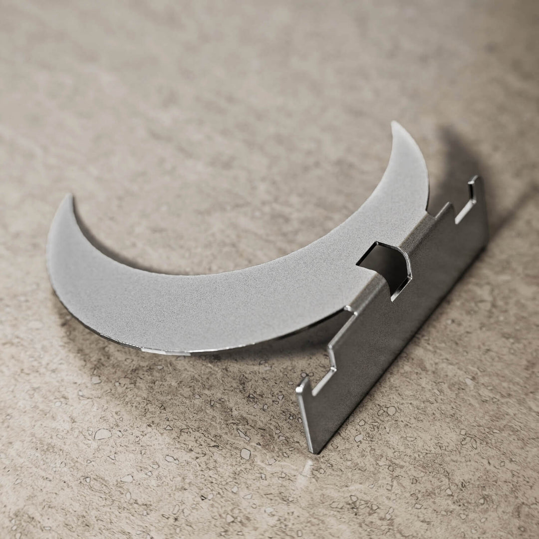 Metal Çatal Bıçak Tutucu – Ramazan Hilali Tasarımlı Sofra Aksesuarı