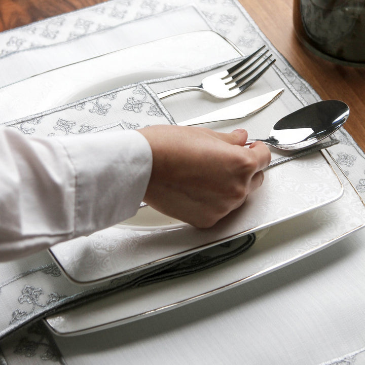 nakisli Ramazan pecete takimi servis ortusu ve pecete birlikte sik sunum islamicwallarttr