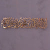 Kelime-i Tevhid Uzun Hat Parlak Metal Tablo - Islamic Wall Art